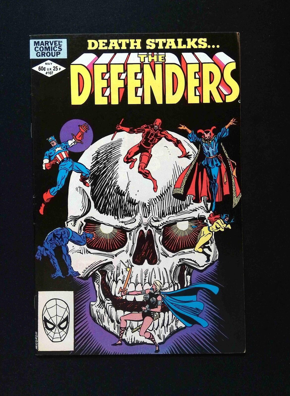 Defenders #107  MARVEL Comics 1982 FN/VF  WHITMAN VARIANT