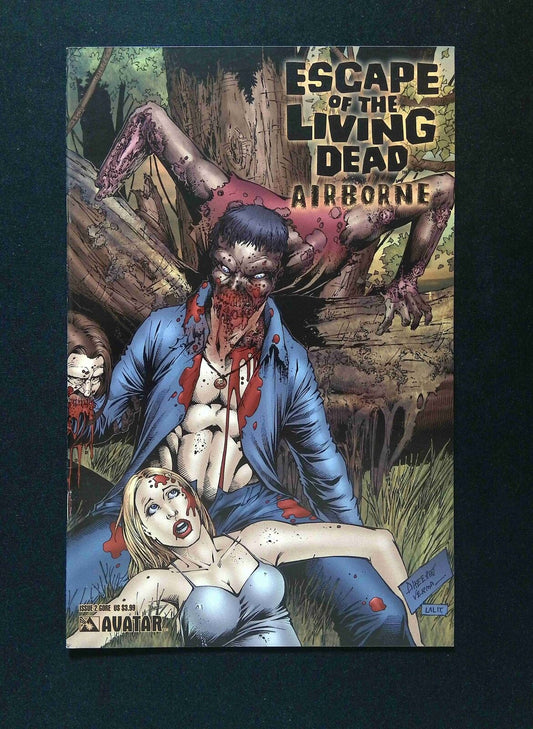 Escape of the Living Dead  Airborne #2D  AVATAR Comics 2006 VF+