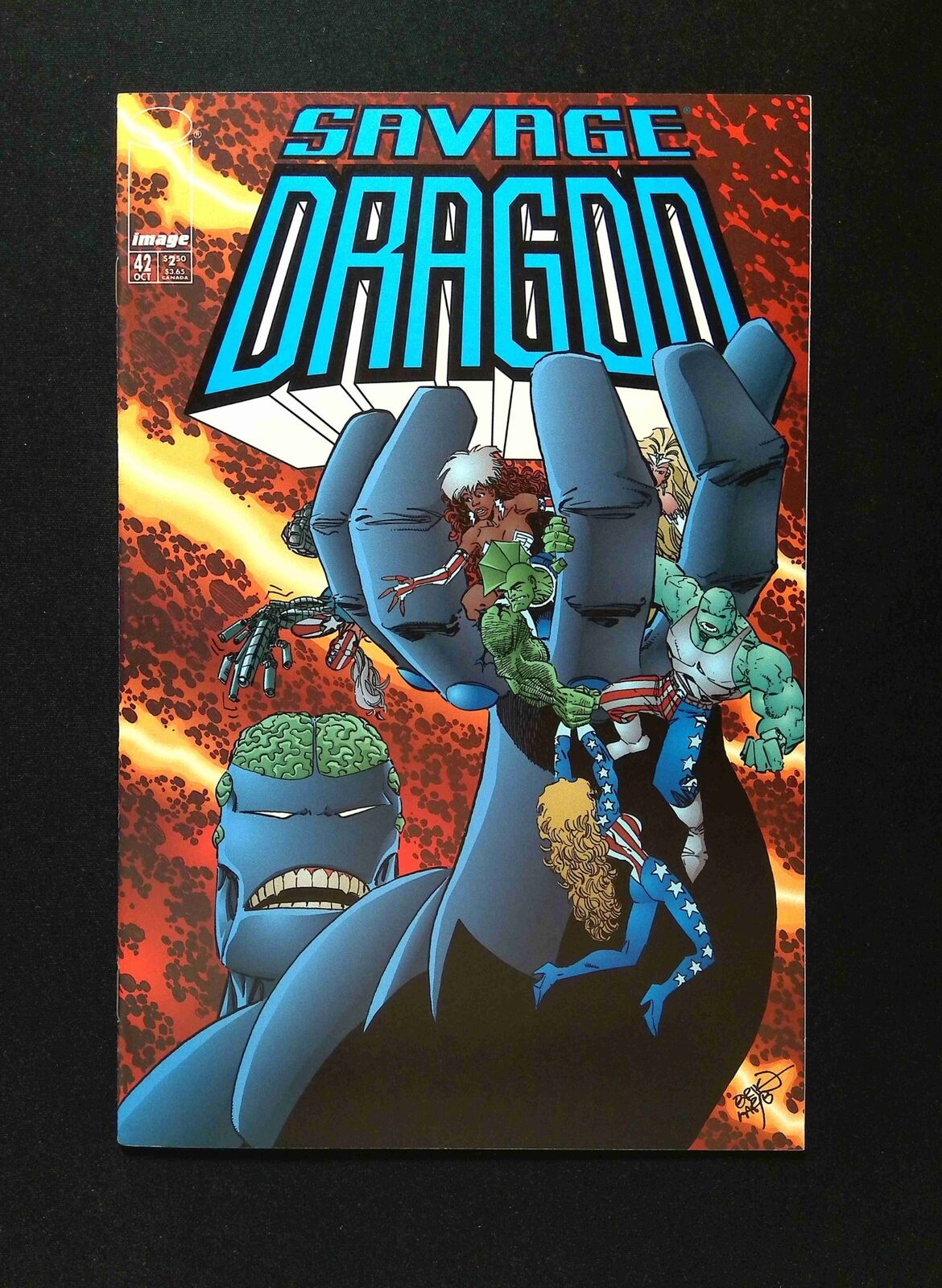 Savage Dragon  #42 (2ND SERIES) IMAGE Comics 1997 VF+