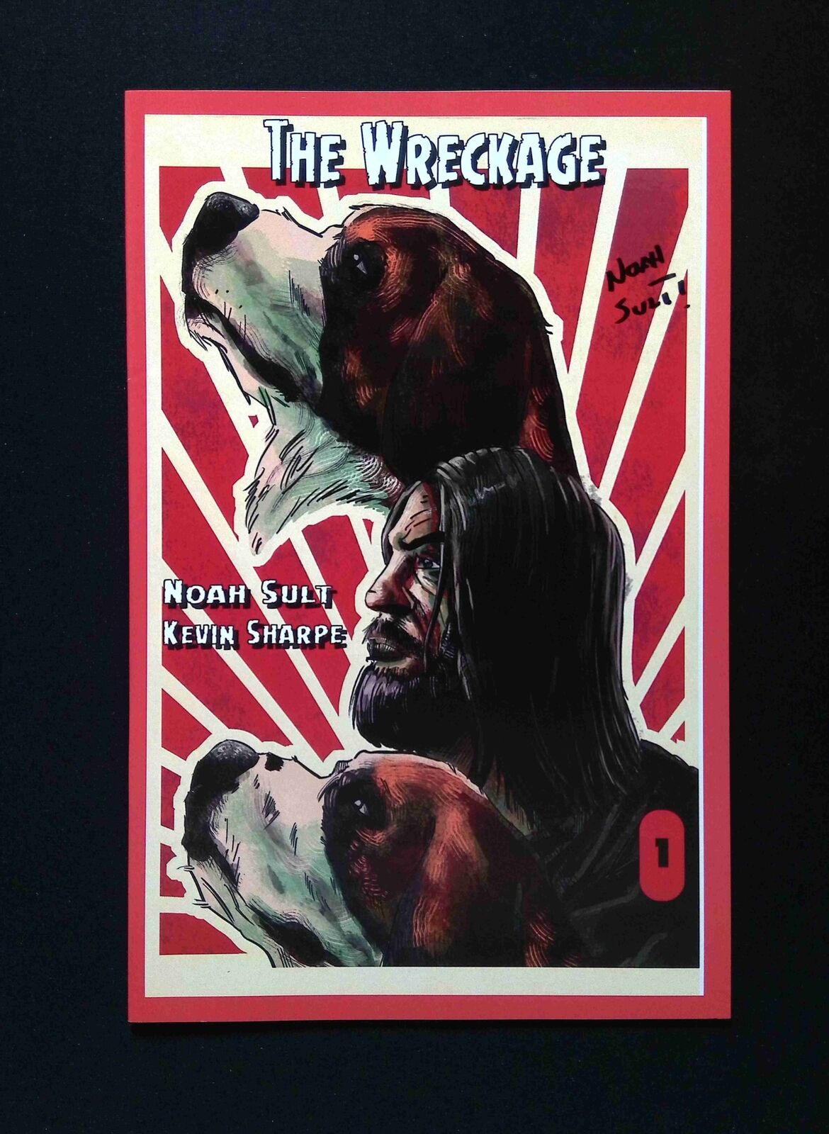 The Wreckage #1   Comics 2018 NM-  Signed By Noah Sult