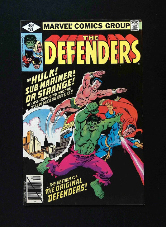 Defenders #78  MARVEL Comics 1979 VF NEWSSTAND WHITMAN VARIANT