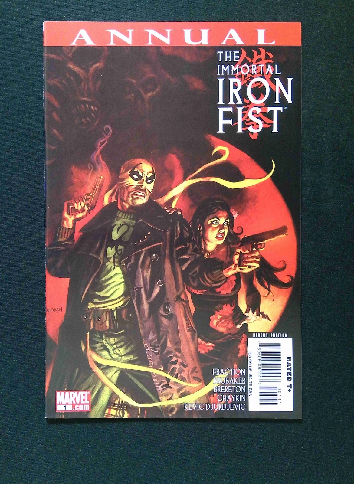 Immortal Iron Fist Annual #1  MARVEL Comics 2007 VF+