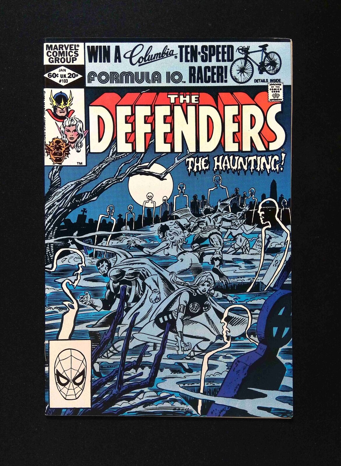 Defenders #103  MARVEL Comics 1982 VF+  WHITMAN VARIANT