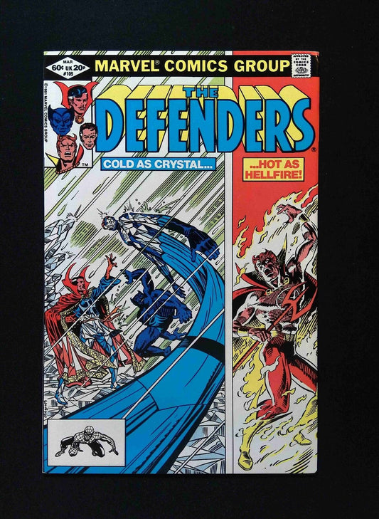 Defenders #105  MARVEL Comics 1982 VF+  WHITMAN VARIANT