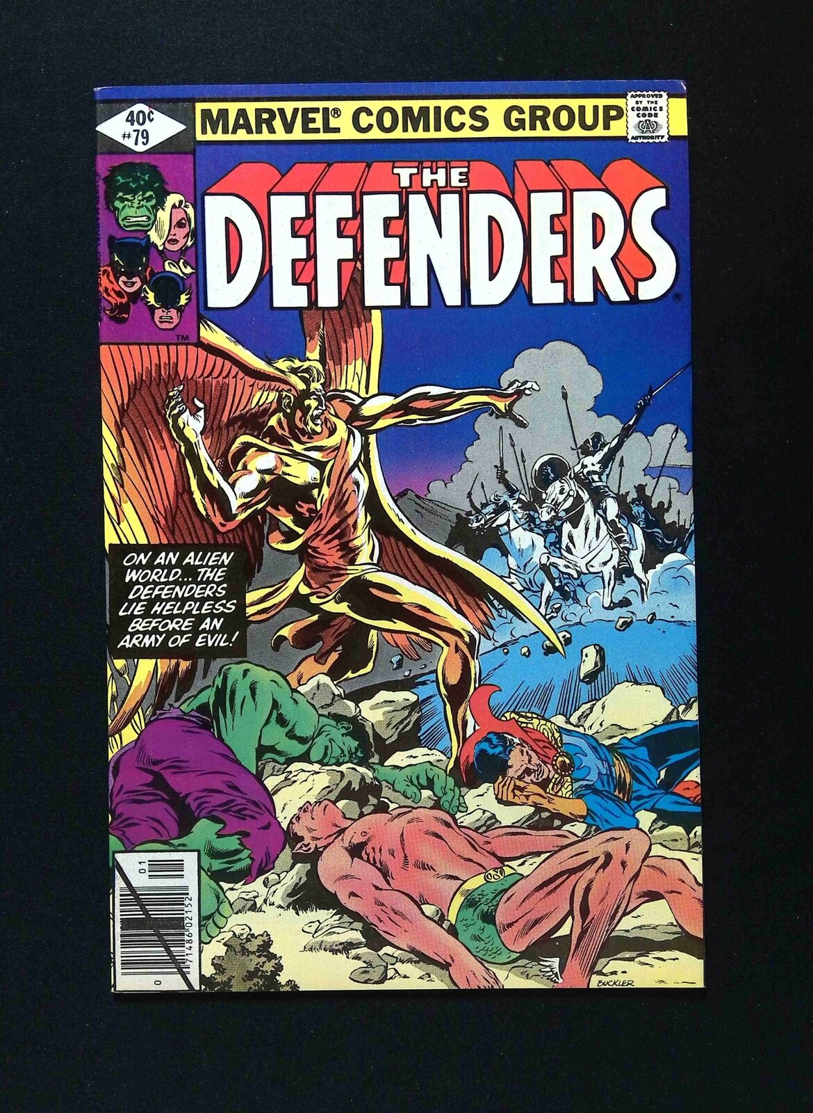 Defenders #79  MARVEL Comics 1980 VF- NEWSSTAND WHITMAN VARIANT