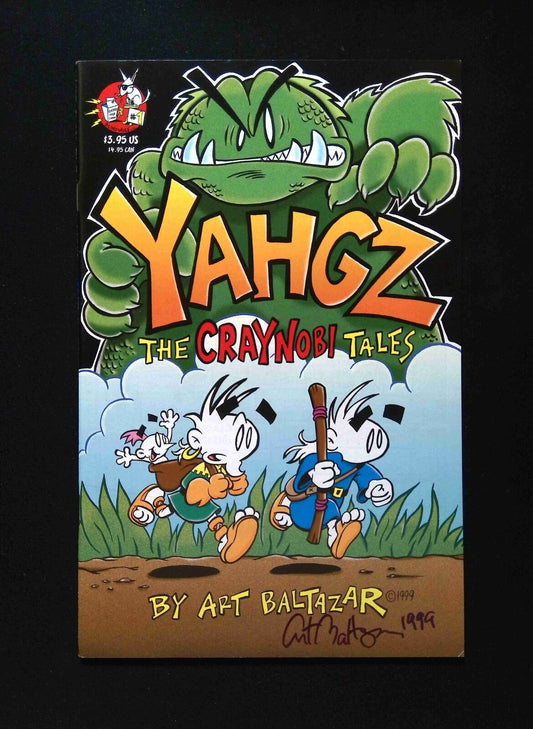 YAHGZ  The Craynobi Tales #1  PAPERCUTZ Comics 1999 VF+  Signed By BALTAZAR