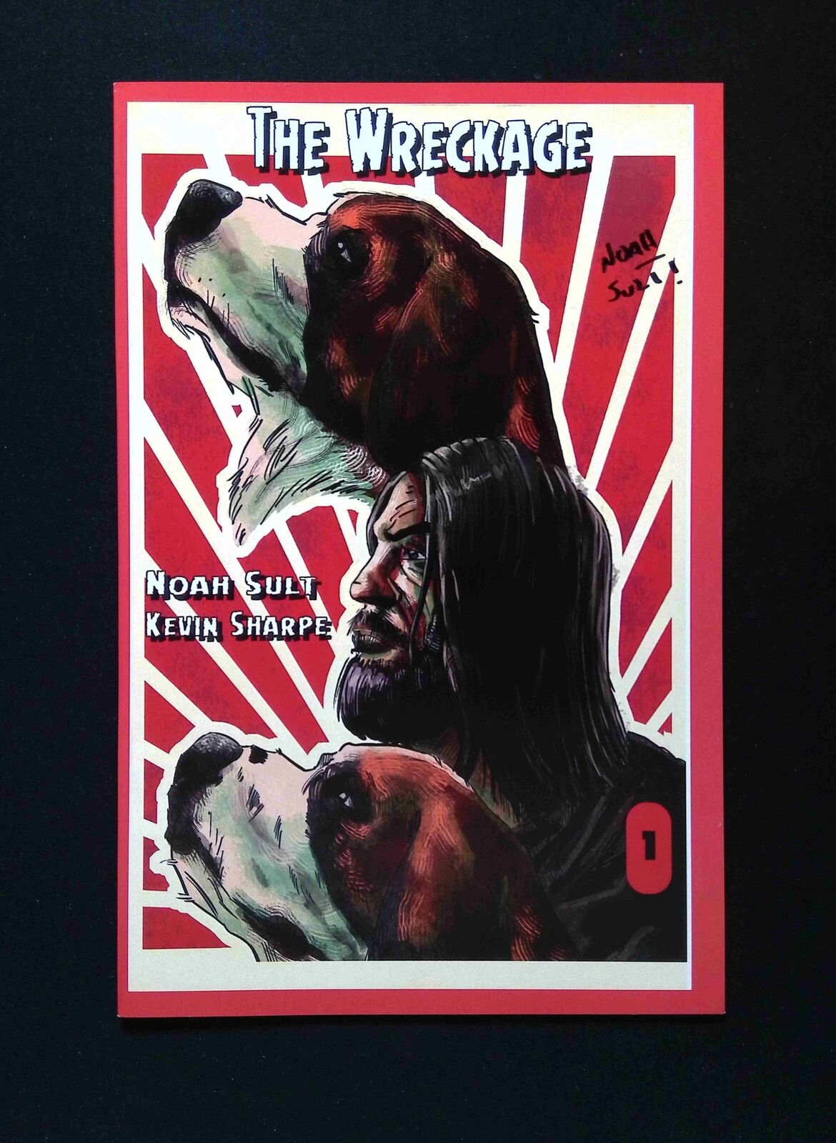 The Wreckage #1   Comics 2018 NM+  Signed By Noah Sult