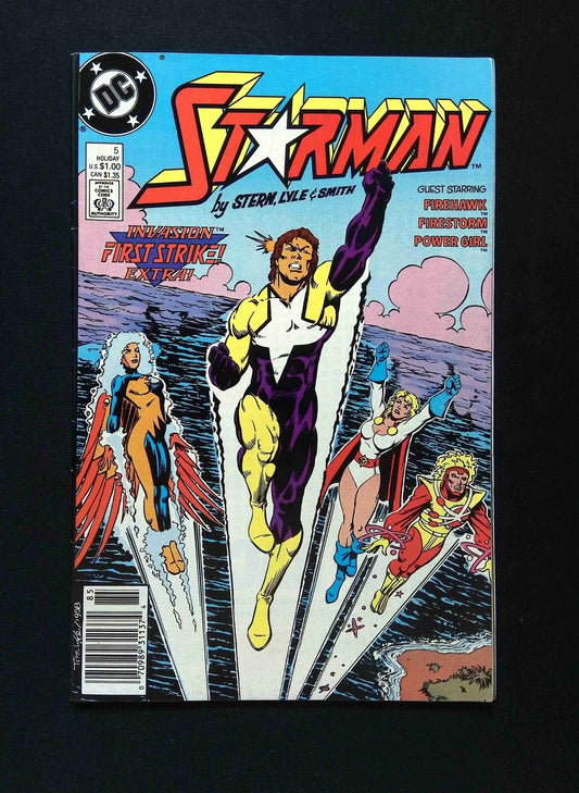 Starman #5  DC Comics 1988 VF- NEWSSTAND