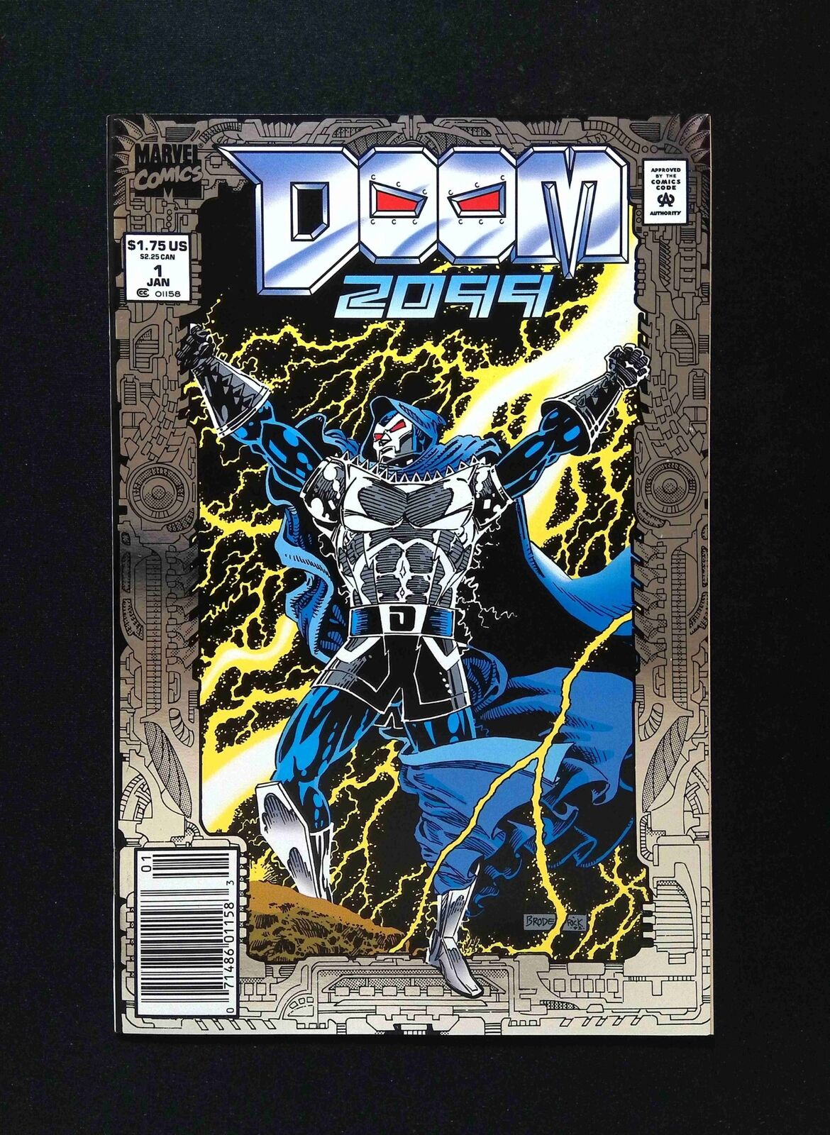 Doom 2099 #1  MARVEL Comics 1993 NM+ NEWSSTAND