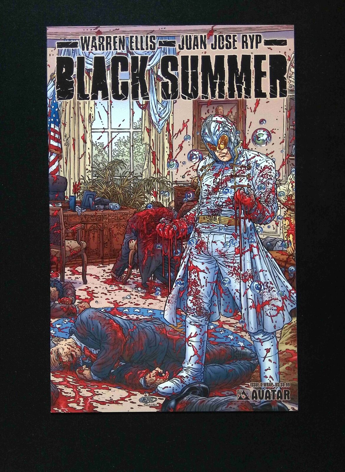 Black Summer #0B  AVATAR Comics 2007 NM+  Variant Cover