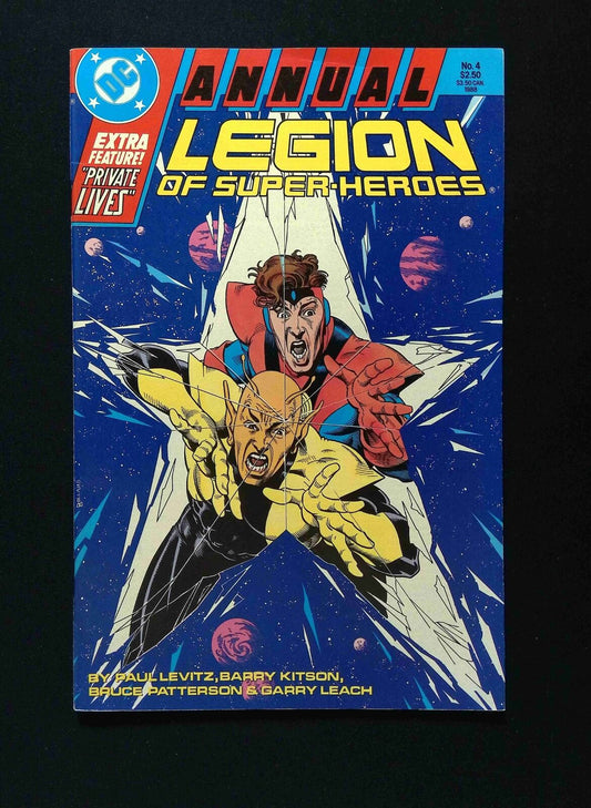 Legion of Super-Heroes Annual #4  DC Comics 1988 VF+