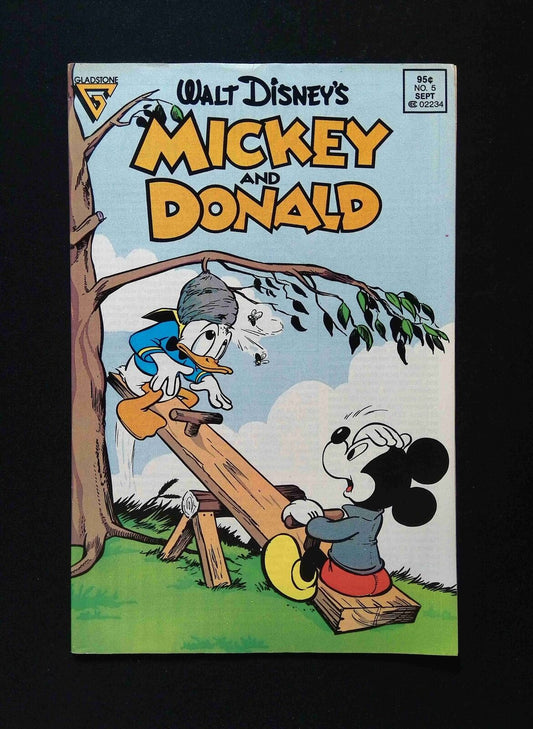 Walt Disney's Mickey Mouse and Donald #5  WALT  DISNEY 1988 VF+
