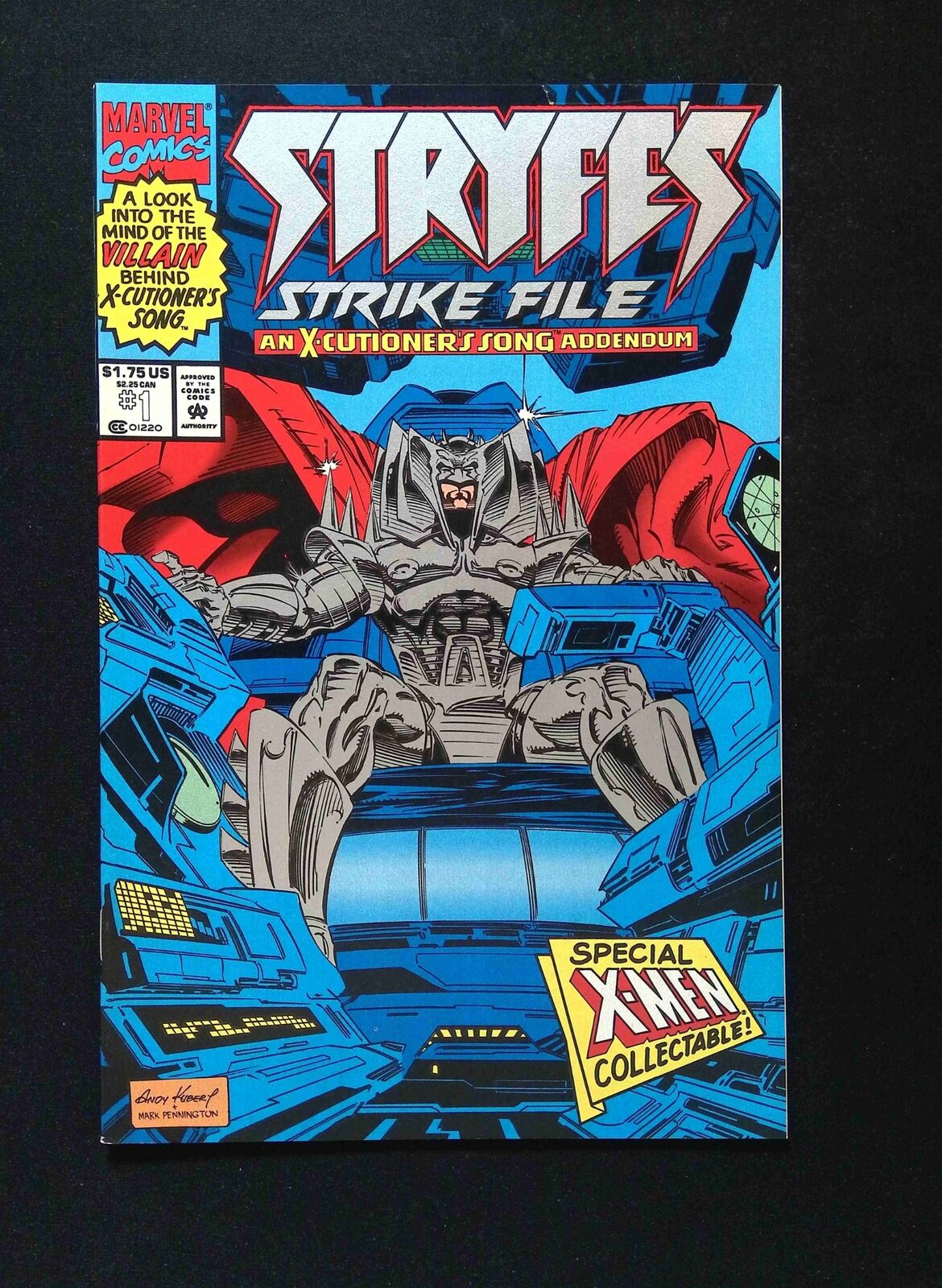 Stryfe's Strike File #1  MARVEL Comics 1993 NM NEWSSTAND