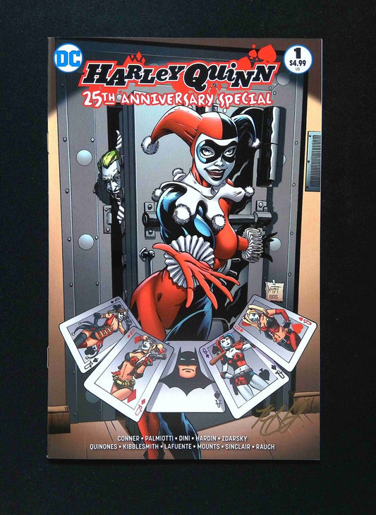 Harley Quinn 25th Anniversary Special #1  DC 2017 NM  Variant Signed By KEN HUNT