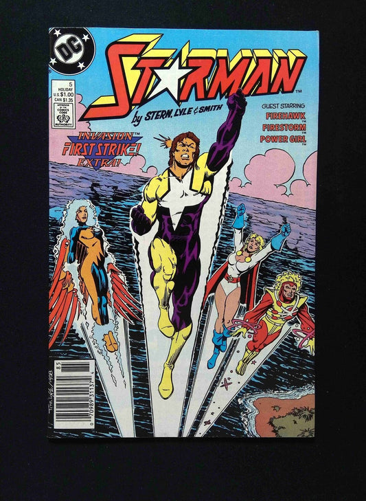 Starman #5  DC Comics 1988 VF NEWSSTAND