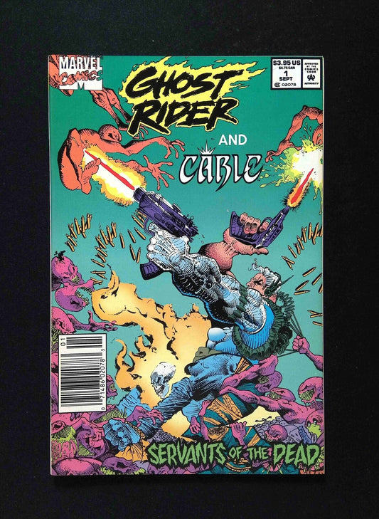 Ghost Rider and Cable #1  MARVEL Comics 1991 NM- NEWSSTAND