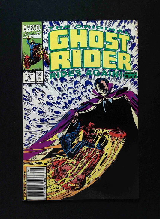 Original Ghost Rider Rides Again #4  MARVEL Comics 1991 VF+ NEWSSTAND