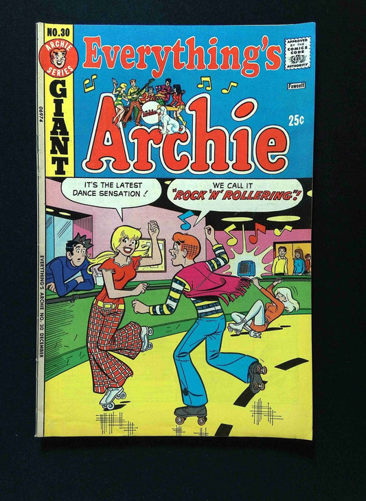 Everything's Archie #30  ARCHIE Comics 1973 FN
