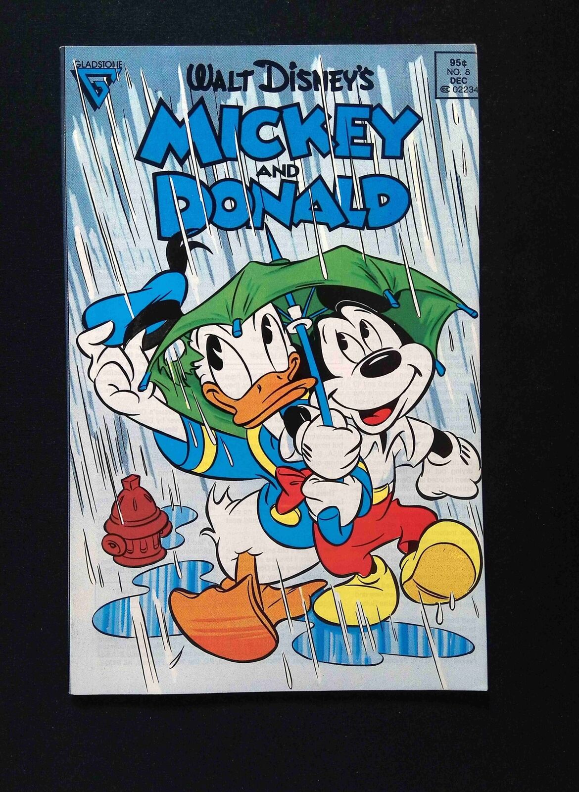 Walt Disney's  Mickey and Donald #8  WALT  DISNEY PRODUCTIONS Comics 1988 VF