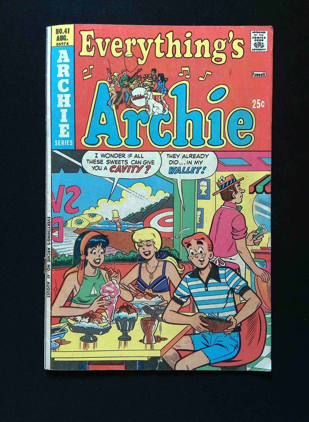 Everything's Archie #41  ARCHIE Comics 1975 FN-