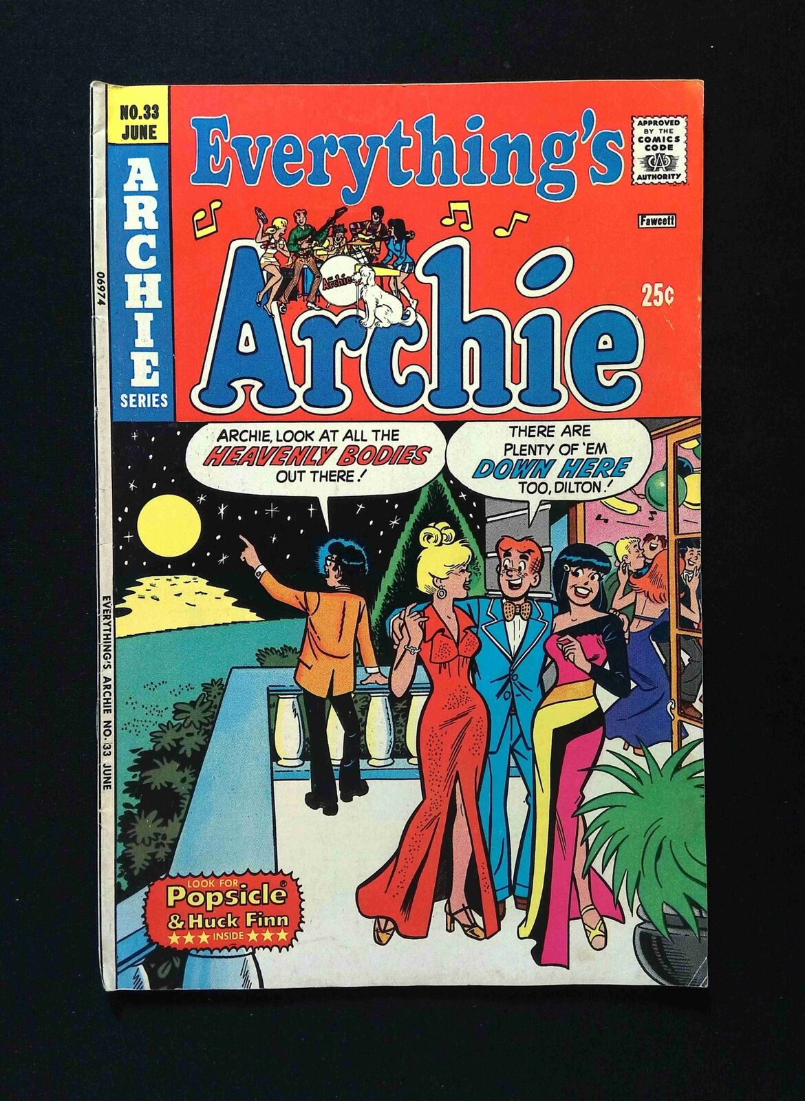Everything's Archie #33  ARCHIE Comics 1974 FN