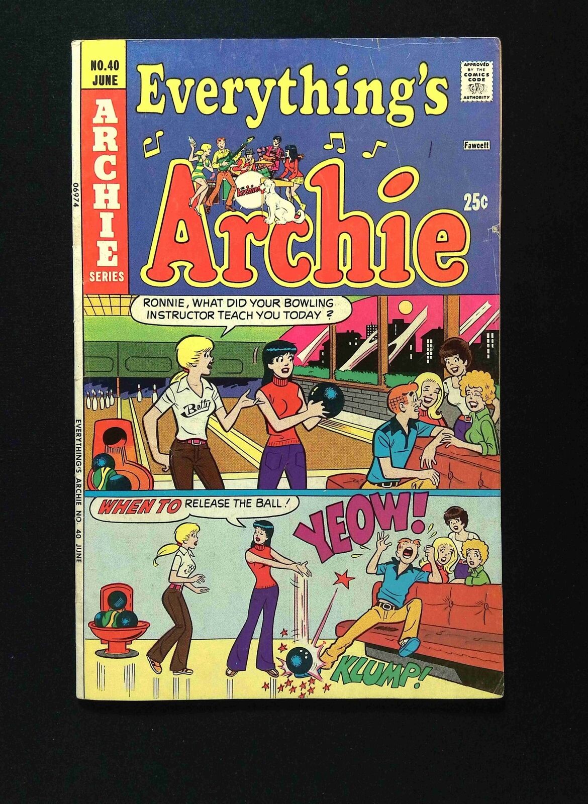 Everything's Archie #40  ARCHIE Comics 1975 FN