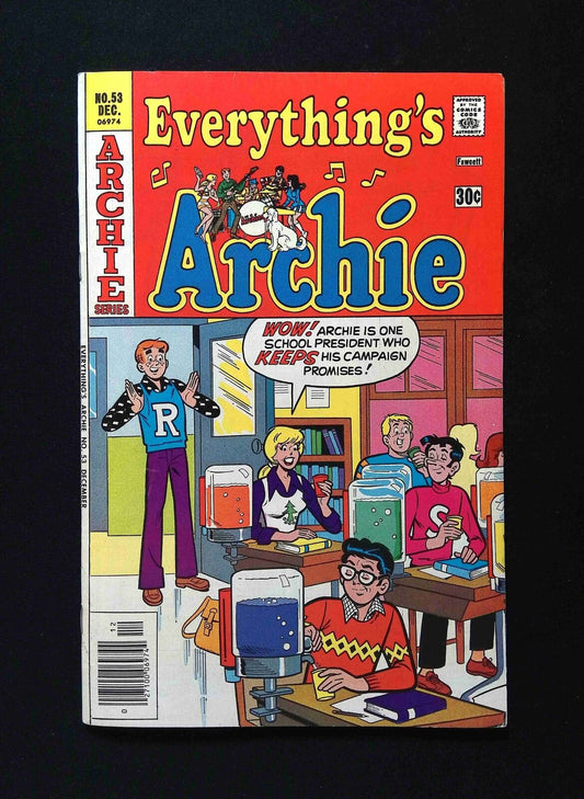 Everything's Archie #53  ARCHIE Comics 1976 FN/VF NEWSSTAND