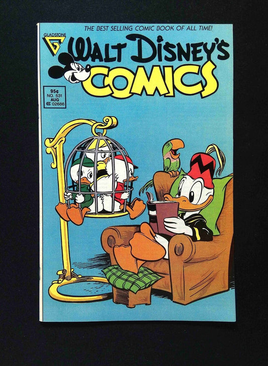 Walt Disney's  Comics and Stories #531  DELL/GOLDE KEY Comics 1988 VF+