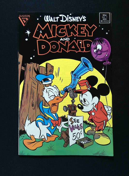 Walt Disney's  Mickey and Donald #7  WALT  DISNEY PRODUCTIONS Comics 1988 VF