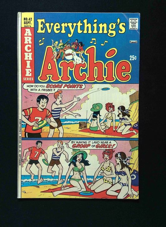 Everything's Archie #42  ARCHIE Comics 1975 FN+