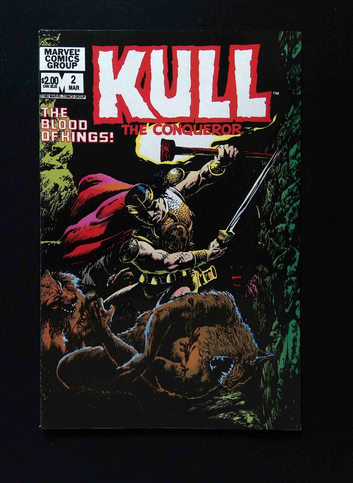 Kull the Conqueror #2 (2ND SERIES) MARVEL Comics 1983 VF