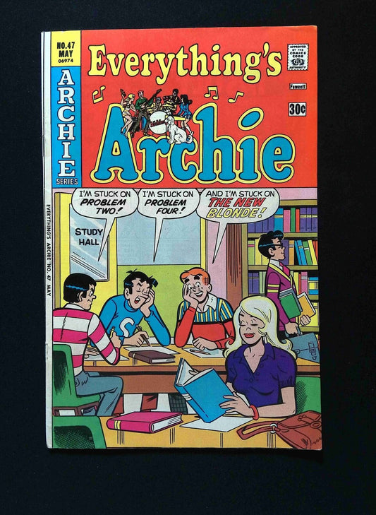Everything's Archie #47  ARCHIE Comics 1976 FN