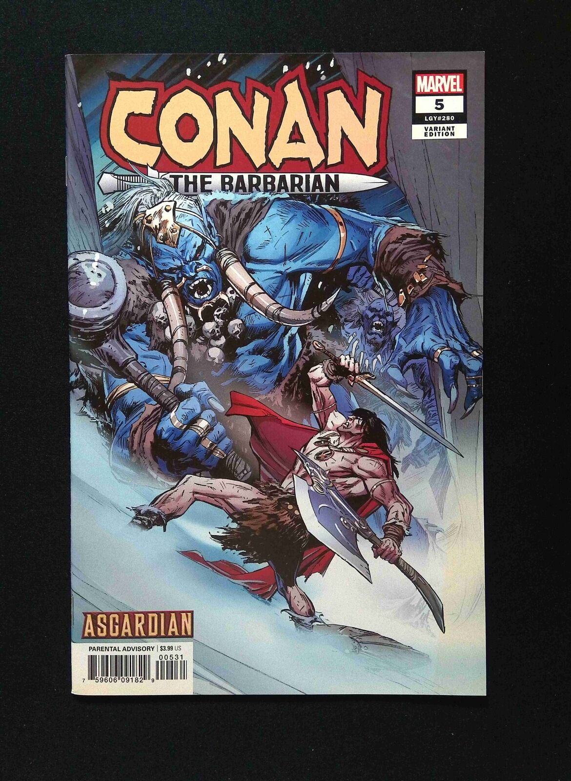 Conan the Barbarian #5C  MARVEL Comics 2019 NM-  GUICE VARIANT