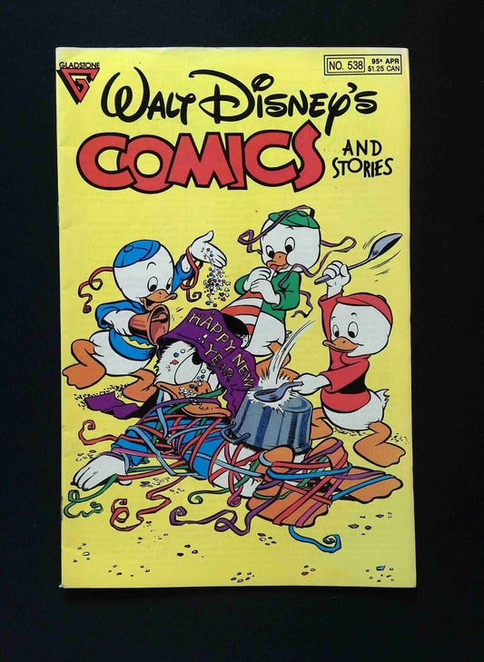 Walt Disney's  Comics and Stories #538  DELL/GOLDE KEY Comics 1989 FN+