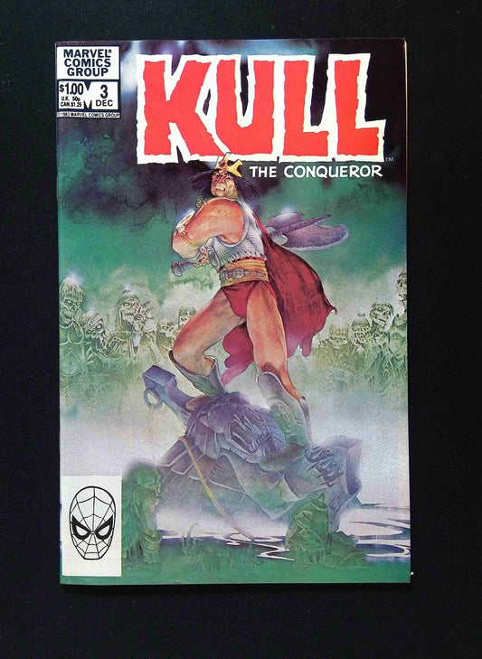 Kull the Conqueror #3 (3RD SERIES) MARVEL Comics 1983 VF