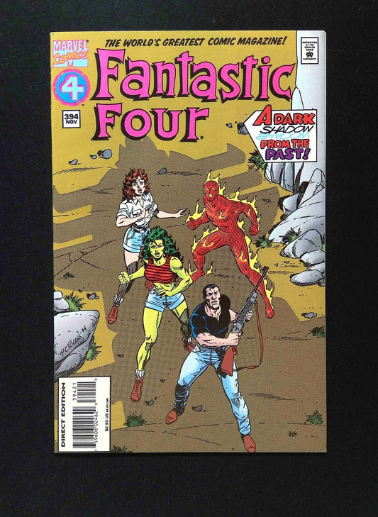 Fantastic Four #394U  MARVEL Comics 1994 VF  VARIANT COVER