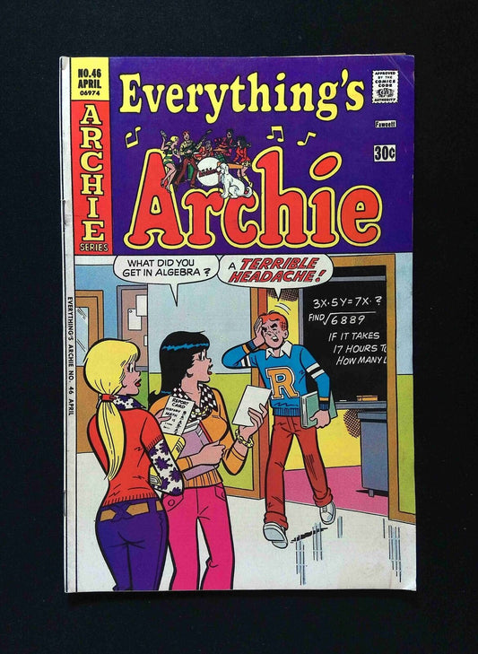 Everything's Archie #46  ARCHIE Comics 1976 FN+