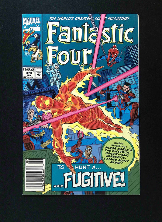 Fantastic Four #373  MARVEL Comics 1993 VF- NEWSSTAND