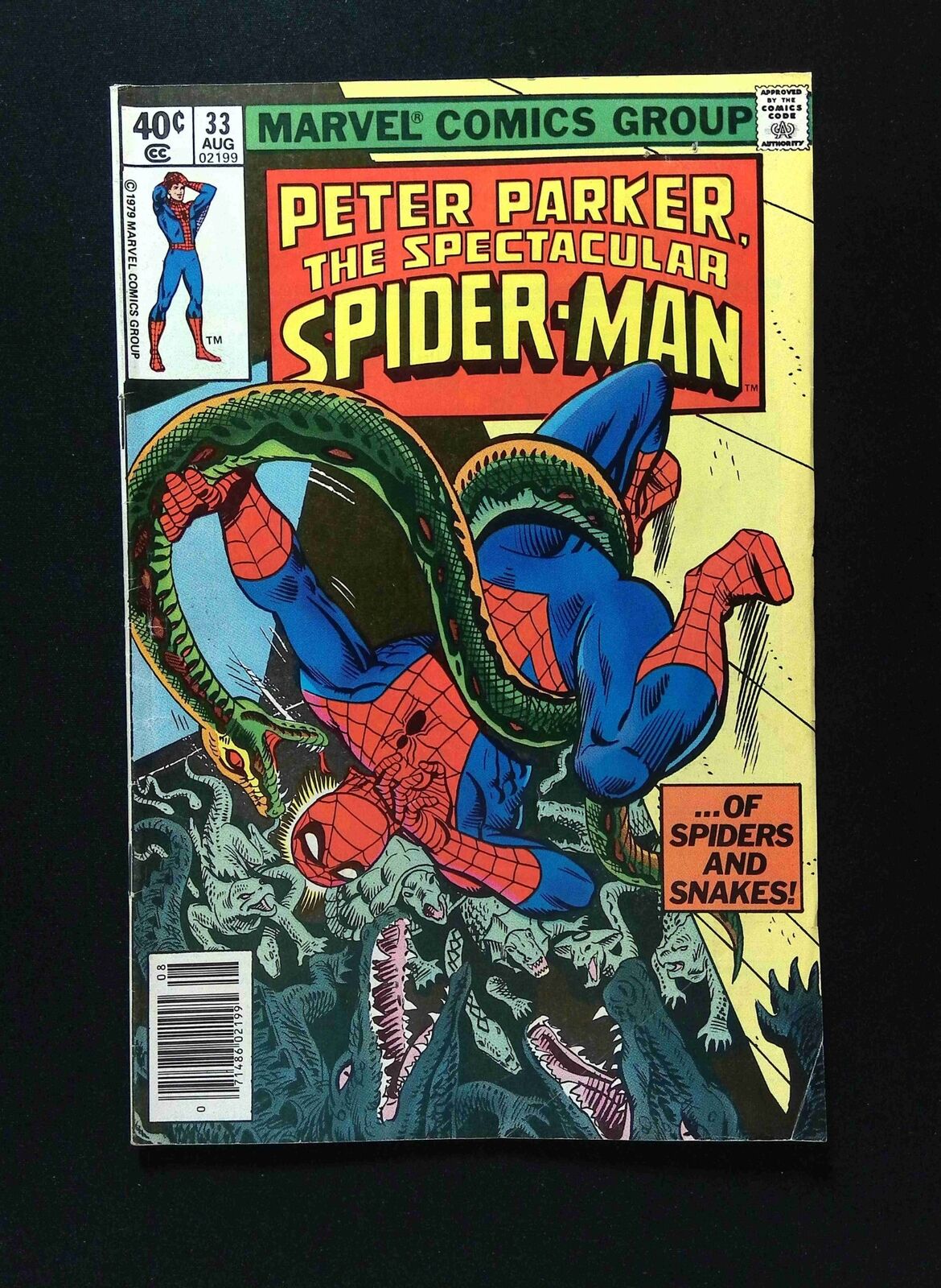 Spectacular Spider-Man #33  MARVEL Comics 1979 FN NEWSSTAND