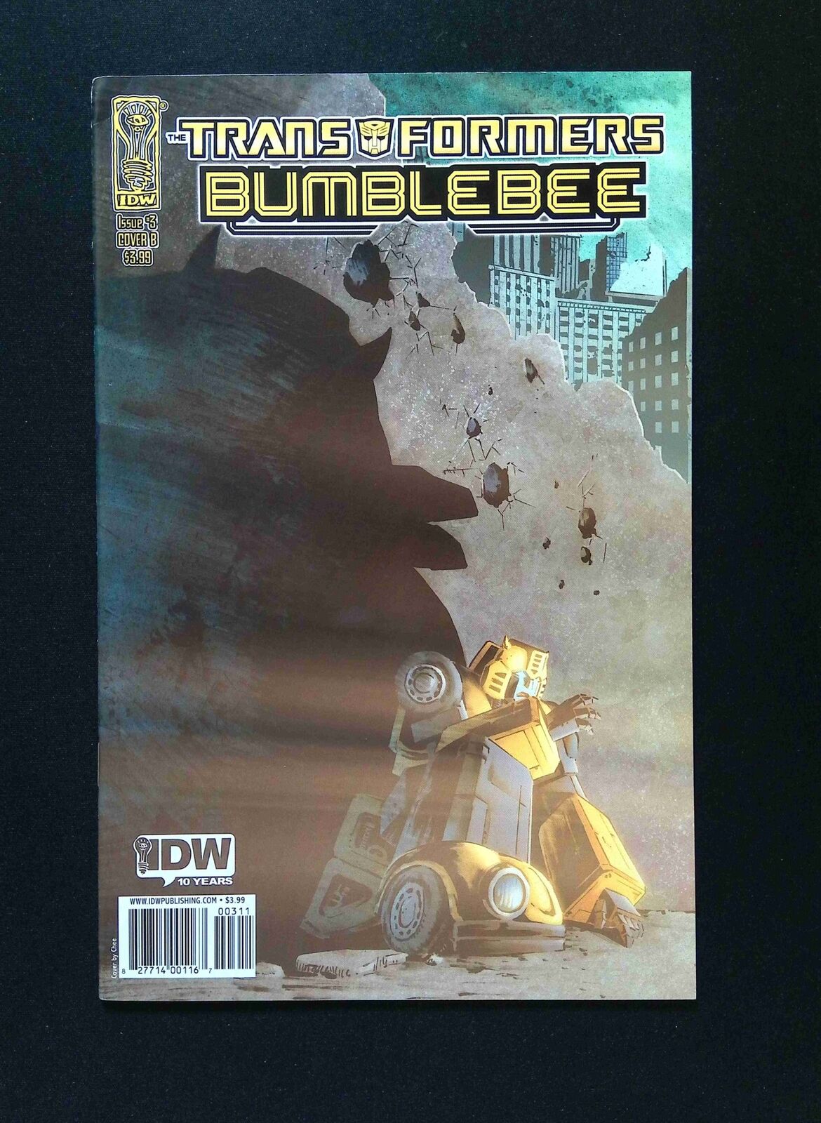 Transformers Bumblebee #3B  IDW Comics 2010 VF+  CHEE VARIANT