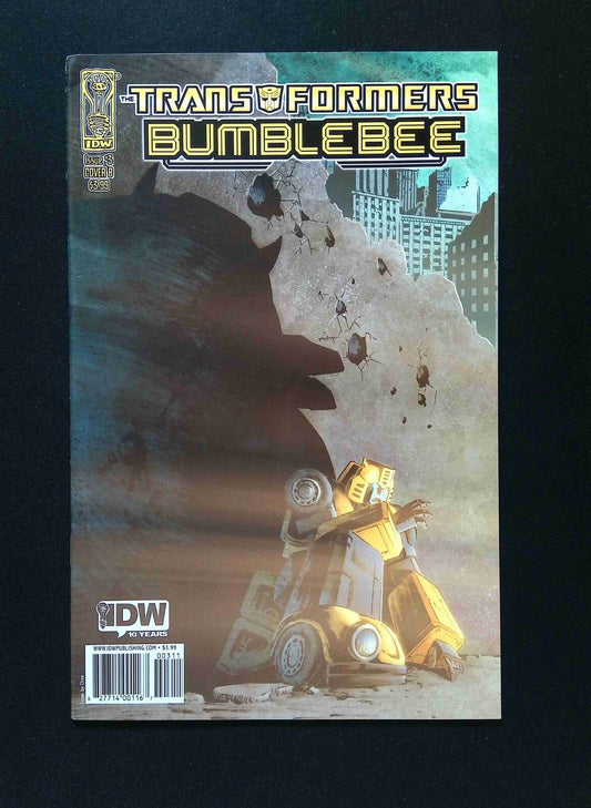 Transformers Bumblebee #3B  IDW Comics 2010 VF+  CHEE VARIANT