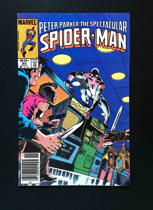 Spectacular Spider-Man #84  MARVEL Comics 1983 FN NEWSSTAND