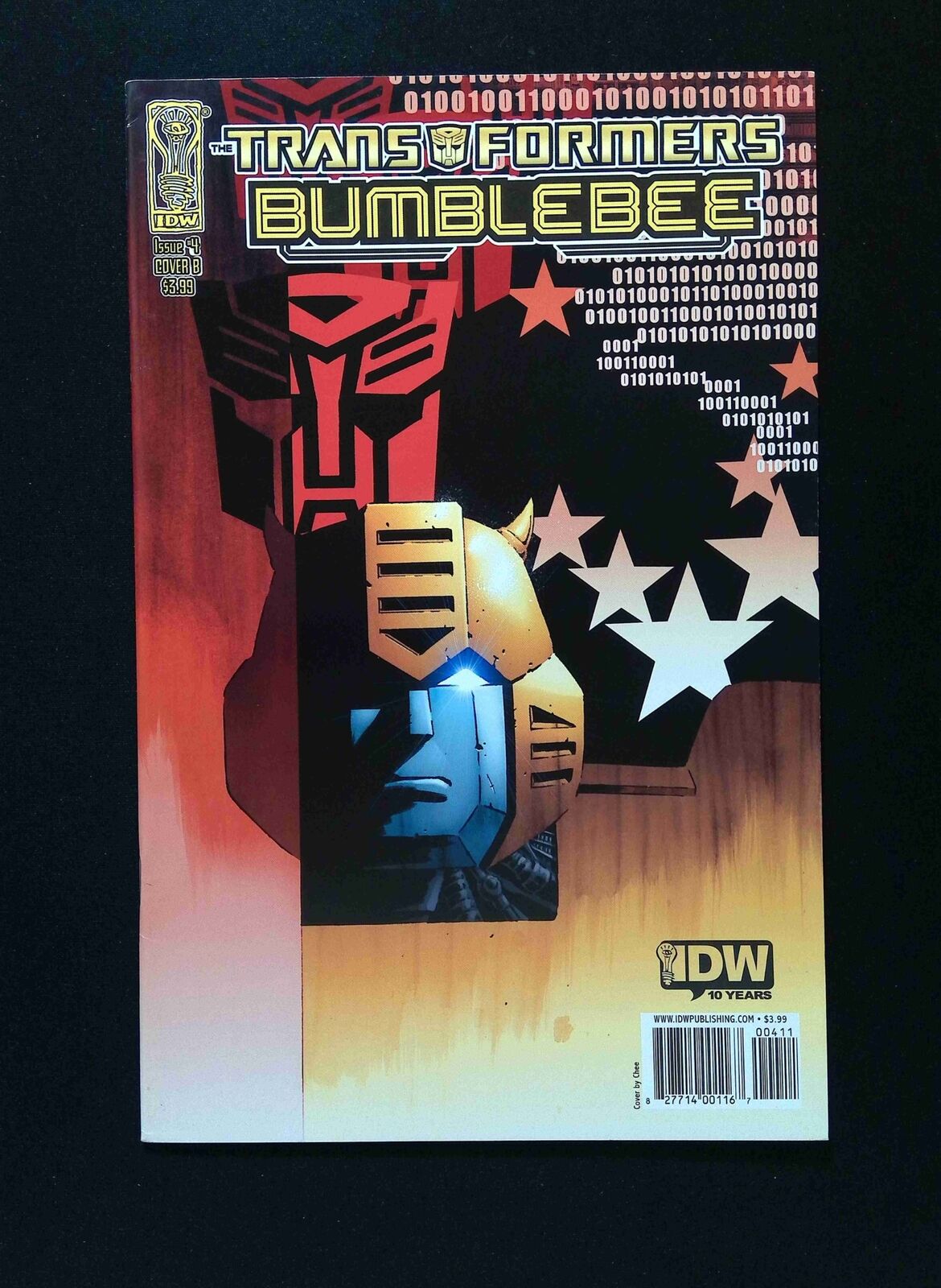 Transformers Bumblebee #4B  IDW Comics 2010 VF+  CHEE VARIANT