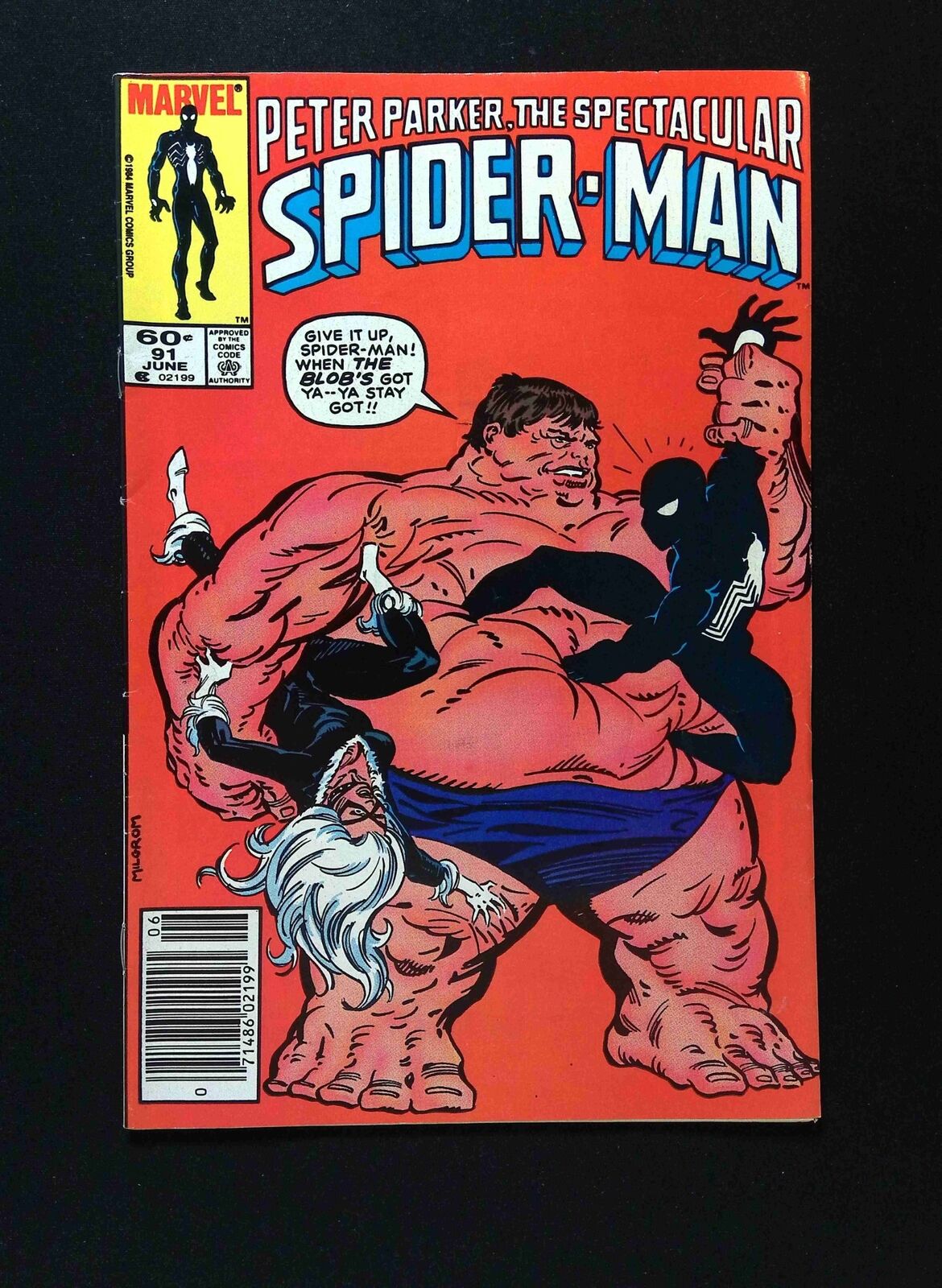 Spectacular Spider-Man #91  MARVEL Comics 1984 FN+ NEWSSTAND