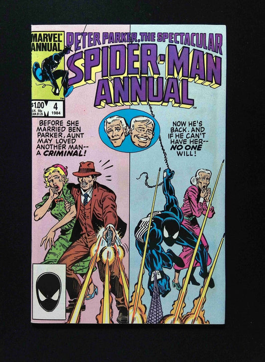 Spectacular Spider-Man Annual #4  MARVEL Comics 1984 VF-