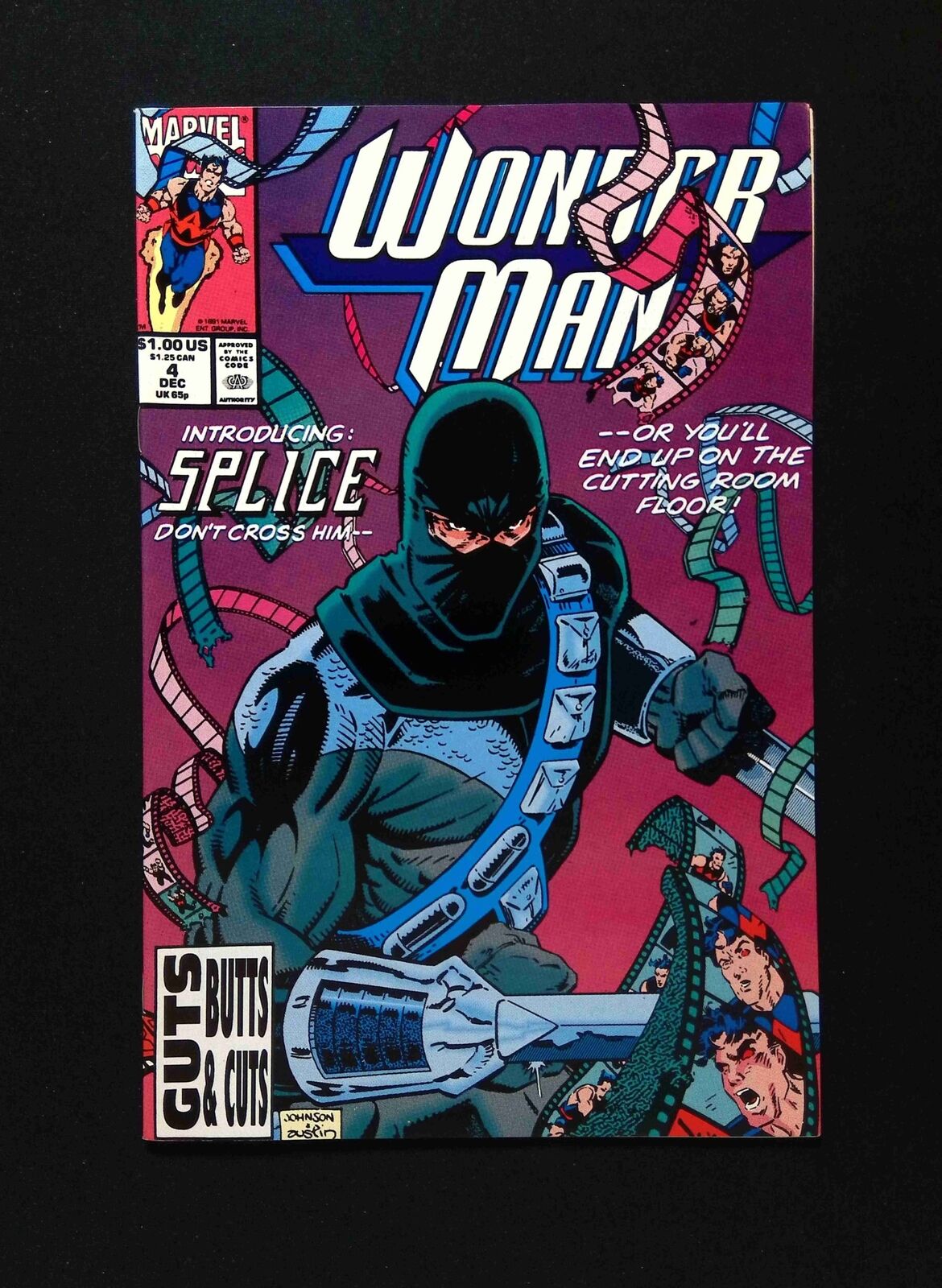 Wonder  Man #4  MARVEL Comics 1991 VF/NM