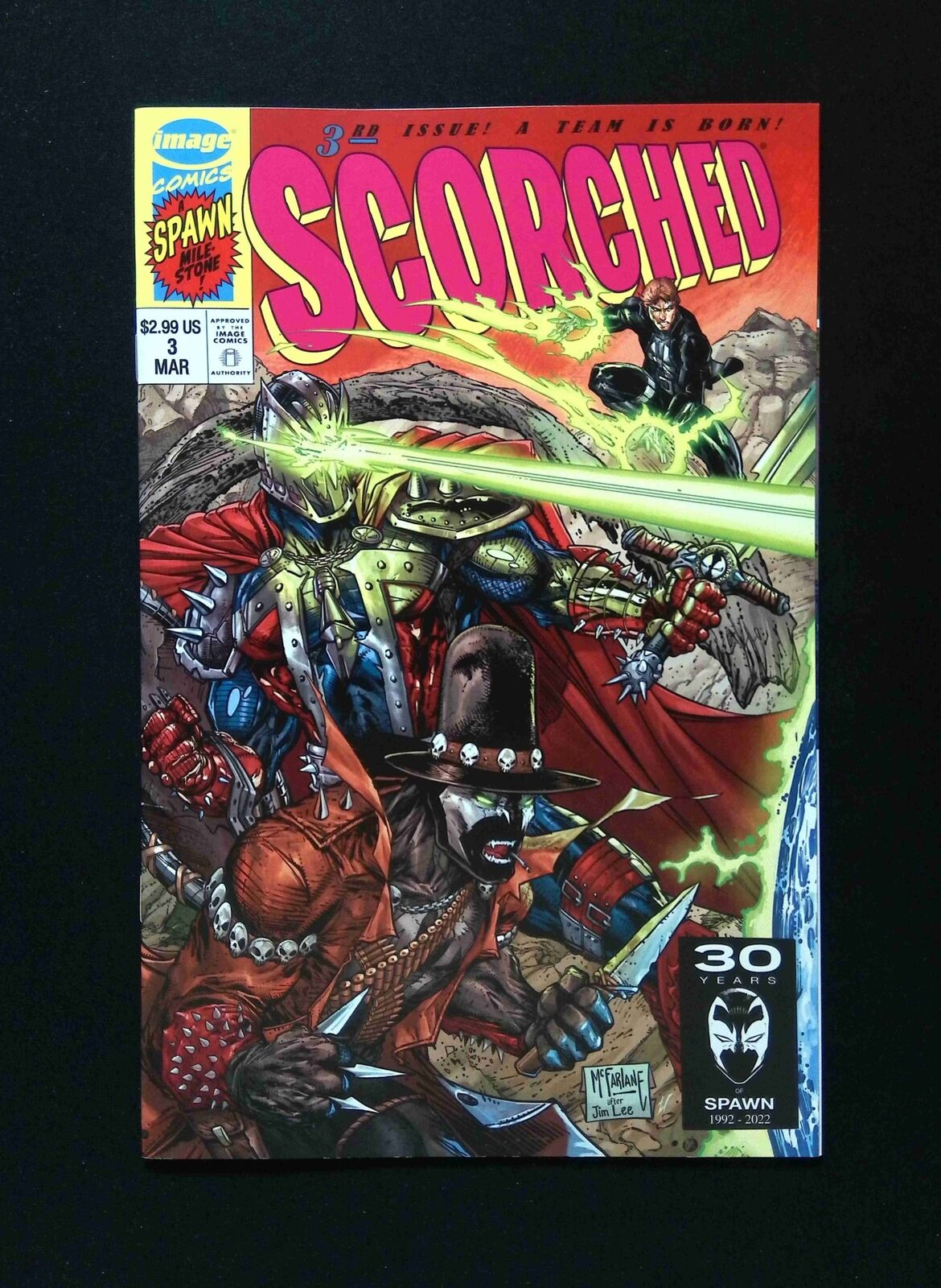 Spawn The Scorched #3B  IMAGE Comics 2022 NM  MCFARLANE VARIANT